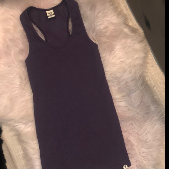 TNA Tops - Tna tank top purple racer back ribbed aritzia